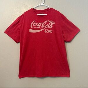 ⭐️⭐️Coca-Cola Coke classic red short sleeve vintage logo T-Shirt size XXL